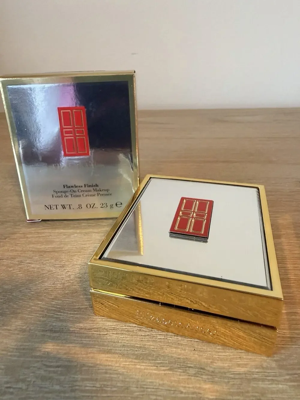 Elizabeth Arden Flawless Finish Cream Makeup Deep Amber 58 NEW